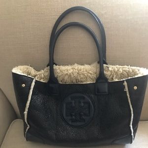 Tory Burch Tote/Satchel Navy Blue
